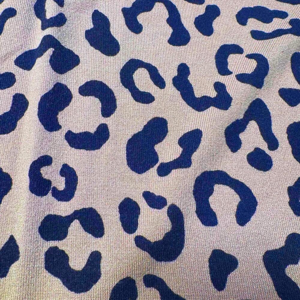JESSICA LONDON KNIT CHEETAH PRINT OPEN FRONT CARDIGAN BOWS ON SLEEVES SIZE 22/24 - Picture 6 of 6